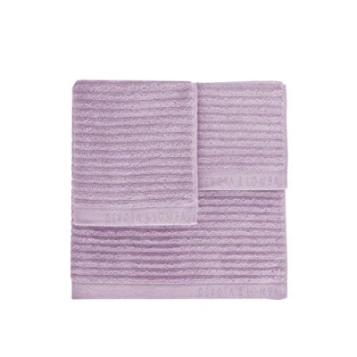 Imagen de Devota &amp; Lomba Rayas, Algodón, Lila, 35.00x35.00x5.00 cm