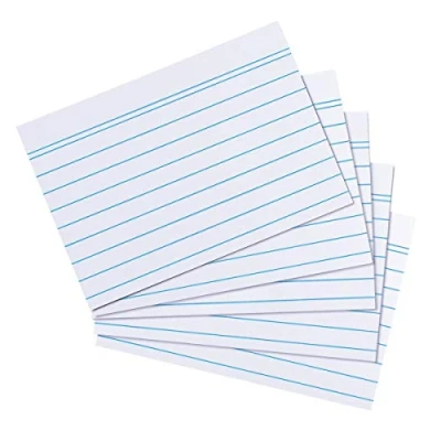 Imagen de Landre 100420215 tarjetas, A7, 100 piezas, revestida blanco