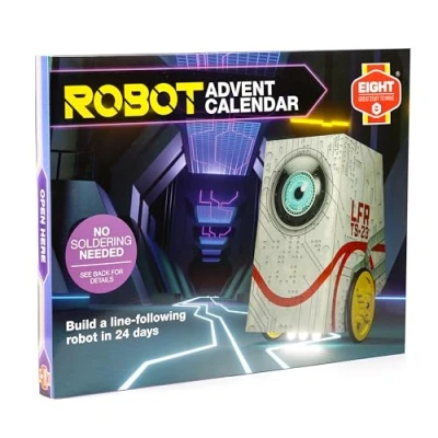 Imagen de Kit de calendario adviento ocho: construye tu propio robot