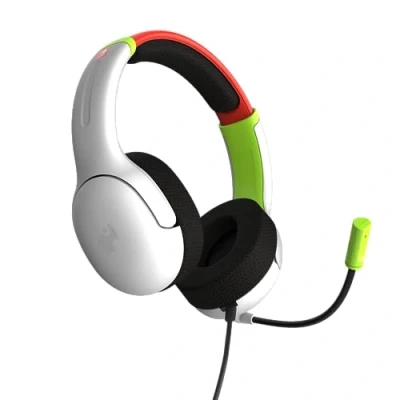 Imagen de Auriculares gaming PDP Airlite Wired Radiant Racers, Para Nintendo Switch, Con cable, Cancelación de ruido, Multicolor