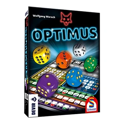 Imagen de Devir Optimus, Juego de Mesa Dados con Amigos o en Solitario para Fiestas, 8 años (BGOPTIM)