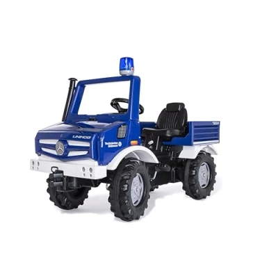 Imagen de Rolly Toys Unimog THW 038305 Coche a Pedales para niños Partir de 3 años, Color Azul