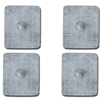 Imagen de Fiab, Electrodos gelificados, desechables, 45x35 mm, con cable, sin látex, conector hembra de 2 28384