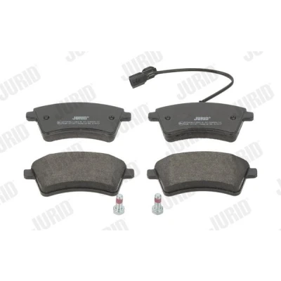 Imagen de JURID 573436J Juego de pastillas freno con contacto avisador desgaste RENAULT: Kangoo II / Grand Kangoo, Express, Be Bop