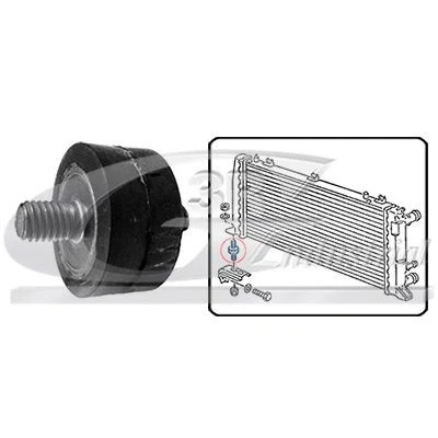Imagen de 3RG 80783 Soporte, radiador AUDI: 80 B4 Berlina, 100 C3 VOLKSWAGEN: TRANSPORTER 3 Bus, Kasten