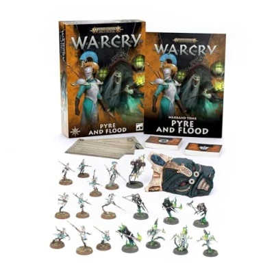 Imagen de Warhammer Games Workshop Age of Sigmar Warcry: Pyre and Flood (Juego de expansión)