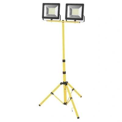 Imagen de Foco Led Doble con Tripode Cable 5 M Luz Fria 100W,