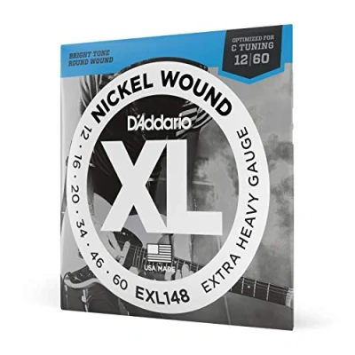 Imagen de D&#039;Addario EXL148 XL Nickel Wound Extra Heavy (.012 .060) Electric Guitar Strings