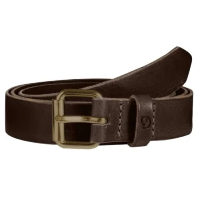 Imagen de Fjallraven Singi Belt 2.5 Cm, Unisex Adulto, Leather Brown, 75cm