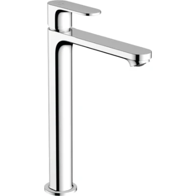 Imagen de hansgrohe Rebris S mezclador monomando de lavabo 240 CoolStart water saving+, con desagüe automático, proyección 169 mm, 72590000, Color: cromo