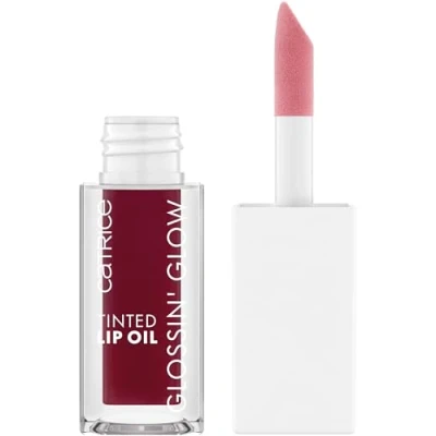 Imagen de Catrice Cosmetics Aceite labial Glossin&#039; Glow Tinted, cuidado, Efecto tinte, con grasas, natural, brillante, 4 ml