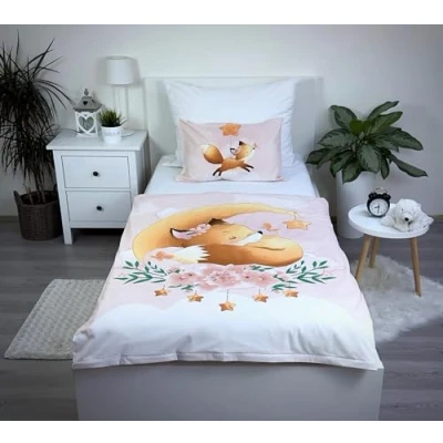 Imagen de Theonoi Juego Completo de Ropa Cama Infantil 100 x 135 cm y Funda Almohada 40 60 cm, algodón, Certificado Öko Tex Standard para niños niñas