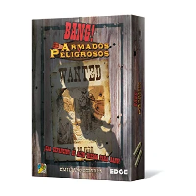 Imagen de dV Giochi Bang! Armados y peligrosos Expansión Juego De Cartas para Grandes Grupos Amigos a Partir 8 Años 4 7 Jugadores 20 40 Minutos por Partida Español