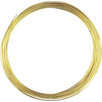 Imagen de Gütermann/KnorrPrandell 6463088 de Alambre latón 0,8 mm Ø5m [Importado Alemania]