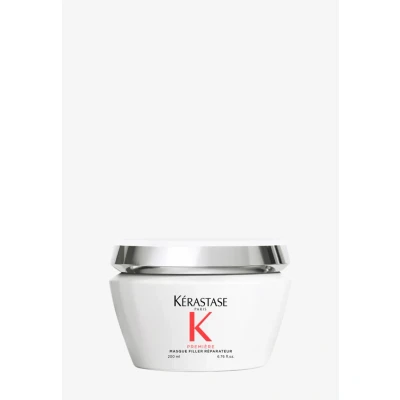 Imagen de Kérastase, Première, Mascarilla reparadora, Para cabello dañado de medio a grueso, Enriquecida con glicina, Masque Filler Réparateur, 200 ml