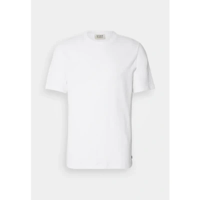 Imagen de Scotch &amp; Soda Regular FIT 3 Crosses Camiseta básica, Hombre, Talla: Small, Whilte