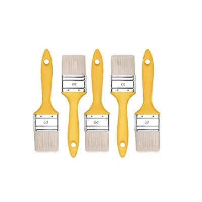 Imagen de HARDY WORKING TOOLS M7 brochas pintura set de 5 piezas, Ancho 50mm Juego pinceles con mango plástico, Cepillo 5PCS, Serie *37*, A0200 370550
