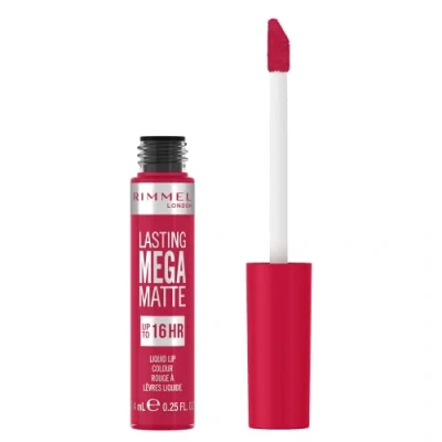 Imagen de Rimmel London, Lasting Mega Matte, Labial fijo, 910, Fuchsia Flush, 7.4 ml