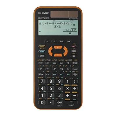 Imagen de Sharp EL W531XGYR Calculadora (bolsillo, Científico, Negro, Naranja, Botones, 96 x 32 Pixeles, Dot matrix)