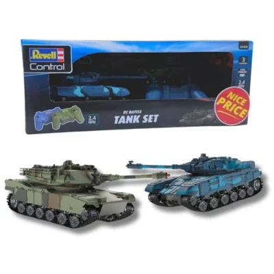 Imagen de Revell Coche de Juguete RC Battle Set Battlefield Tanks