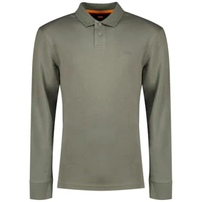 Imagen de BOSS LONG Polo, Hombre, Talla: Large, Open grey