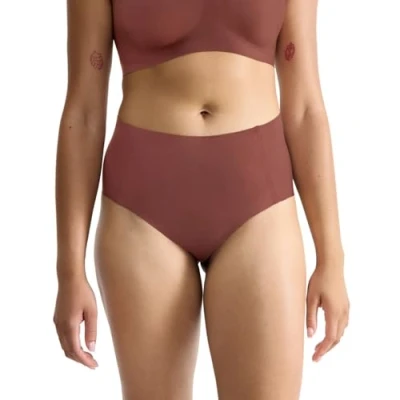 Imagen de Sloggi Zero Feel 2.0 High Waist Ropa Interior, Henna Quemada, L para Mujer