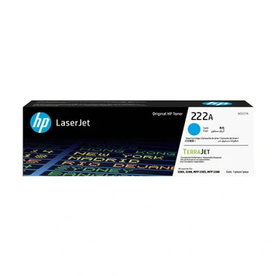 Imagen de HP 222A (W2221A) toner cian (original)