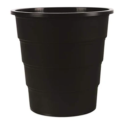 Imagen de Office Products Model 19054621 05 Cubo de basura plástico (16 L, redondo, para oficina, cocina, 1 unidad, elegante y práctico, resistente, 30,8 x 31 cm)
