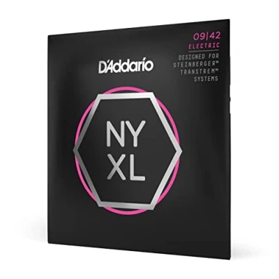 Imagen de D&#039;Addario NYXLS0942 Super Light, Double Ball End Nickel Wound Electric Guitar Strings