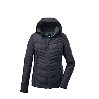 Imagen de Killtec KOW 149 WMN QLTD Jckt Chaqueta acolchada con capucha desmontable, azul oscuro, 36 para Mujer