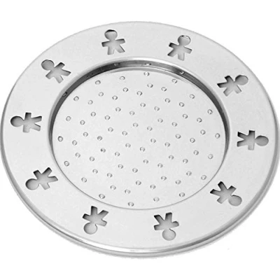 Imagen de Alessi AKK80/13 Mini Girotondo Posavasos Que repele la Humedad (Acero Inoxidable 18/10 Pulido, Acabado Brillante)