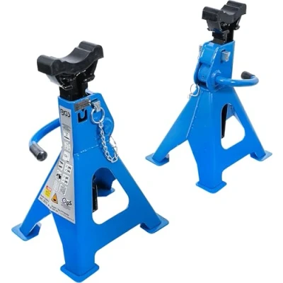 Imagen de BGS 3015 Caballetes de tubo capacidad carga 3000 kg / par carrera 276 420 mm 1