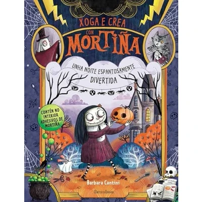 Imagen de Xoga e crea con Mortiña: Unha noite espantosamente divertida: 44 (Novas Lecturas de Hércules)