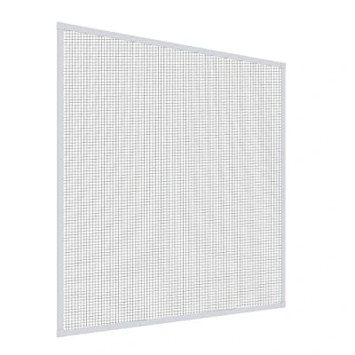 Imagen de Mosquito Stop Mosquitera Aluminio para Ventanas, Marco de sujeción, se Puede acortar Individualmente, Blanco, 100 x 120 cm, 23589