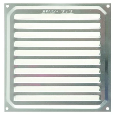 Imagen de Brinox B70220A Rejilla de ventilación (15 x 15 cm) color aluminio
