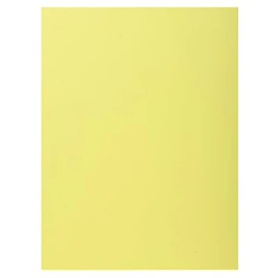 Imagen de Exacompta 348005E Lote de 100 Subcarpetas Super 180 con Solapa, Color Amarillo