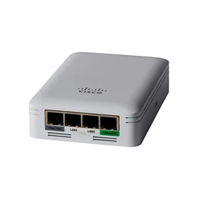 Imagen de Cisco Punto de acceso Business 145AC 802.11ac 2x2 (Wave 2), 4 puertos GbE, uno PoE; placa para la pared, protección limitada por vida (CBW145AC E)