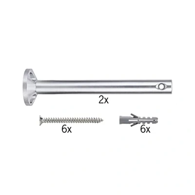 Imagen de Paulmann Par deflectores cromo mate sist. cables Light&amp;Easy