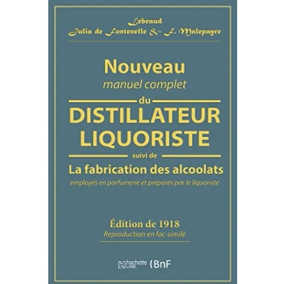 Imagen de Nouveau manuel complet du distillat