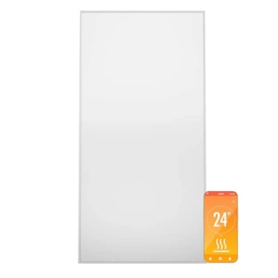 Imagen de KLARSTEIN Radiador Electrico Bajo Consumo Infrarrojos, Estufa Pared 770W, App y WiFi, Detección Ventana Abierta, Temporizador, Emisor Termico, Radiadores Electricos sin CO2