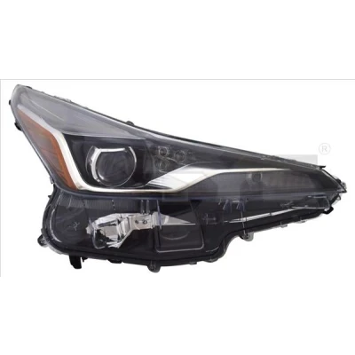 Imagen de TYC 20 17601 05 2 Faros derecha H7/H1, W21W con luz diurna para circulación por la electromotor PEUGEOT: Expert III Furgón, Traveller