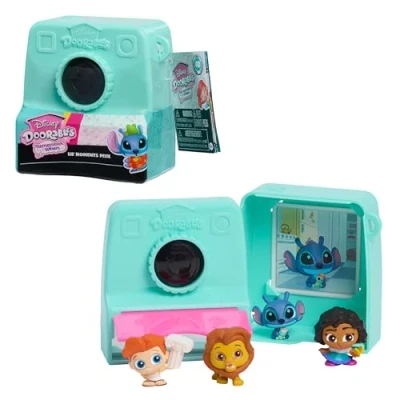 Imagen de Disney Doorables Remember When Lil’ Moments Collection Peek, 5 Piezas, 4 Figuras Sorpresa coleccionables, Juguetes para niños a Partir de años Just Play