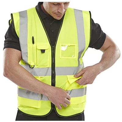 Imagen de Chaleco de alta visibilidad, Ejecutivo, L, Saturn Yellow, 1