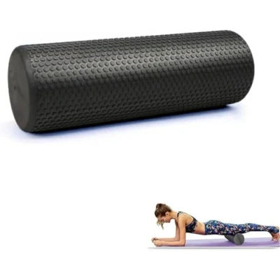 Imagen de Rodillo Masajeador. de Espuma para Terapia y Masaje Muscular. Fitness, Pilates Yoga. Fitness Foam Roller. Cilindro Gomaespuma Alivio Dolores Entrenamiento. 45x15cm