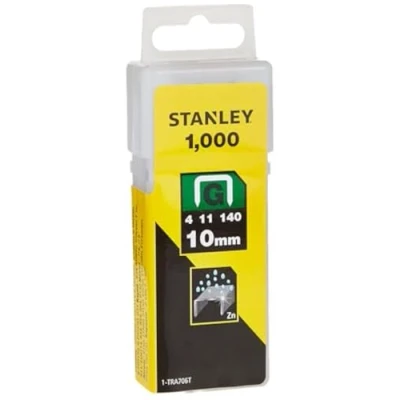 Imagen de STANLEY 1 TRA706T Grapa tipo g (4/11/140) 10mm 1000 u.