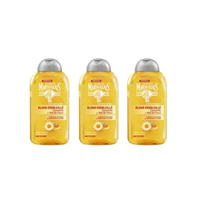 Imagen de Le Petit Marseillais Champú cabello blonds camomila Bote 250 Ml Juego de 3
