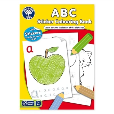 Imagen de Bigjigs Colouring Books ABC Cuadernos y Libros para Colorear, Multicolor (OTCB02)