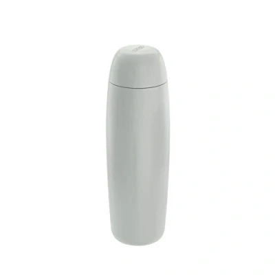 Imagen de Alessi Food à Porter SA05 G , Botella Térmica con Cierre Hermético Infusor y Filtro en Acero Inoxidable 18/10, Gris