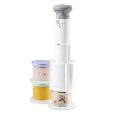 Imagen de Cuisinart FreezeWand Máquina de helados 5 en 1: Helado, sorbete, batido, granizado, mezclas, Vegana, sin lácteos, Lista min, Compacta y portátil, Bol congelación instantánea 3X240ml