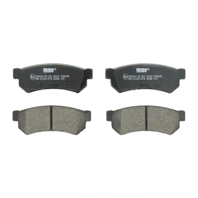 Imagen de FERODO PREMIER ECO FRICTION FDB4295 Juego de pastillas freno no preparado para indicador desgaste sin accesorios CHEVROLET: Lacetti Hatchback